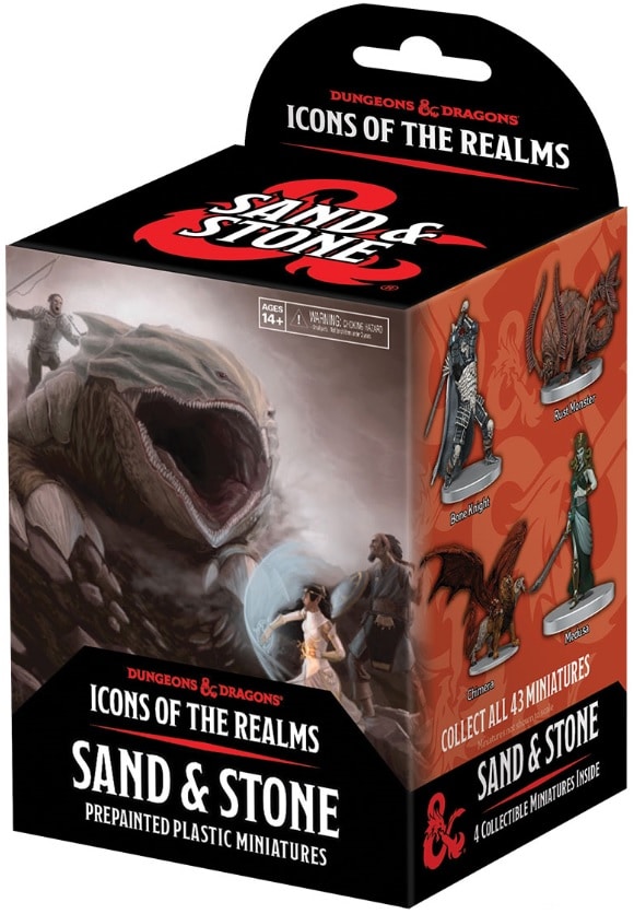 D&amp;D Icons of the Realms Sand &amp; Stone Booster image 0