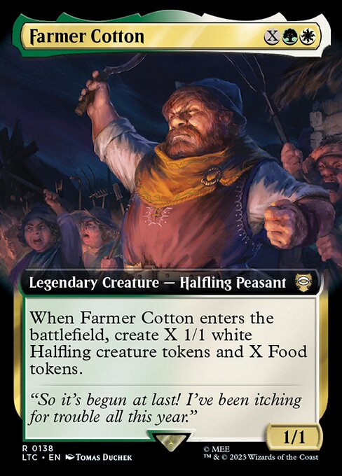 Farmer Cotton (138) [Tales of Middle-earth Commander] [Extended Art]