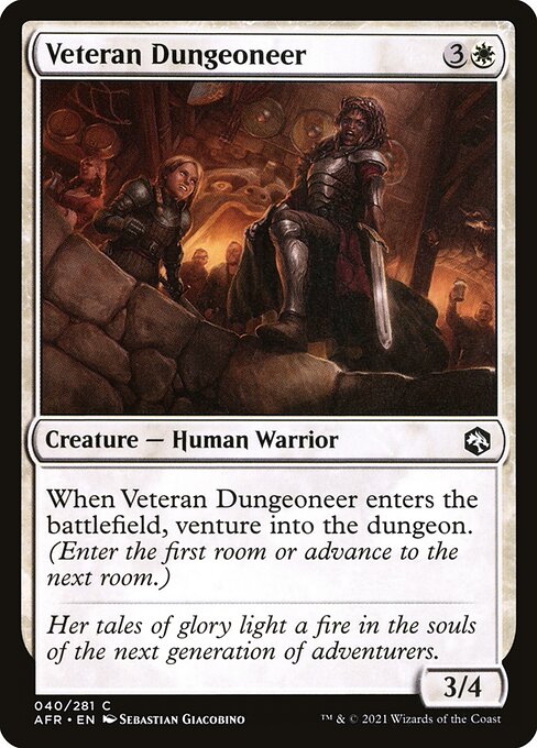 Veteran Dungeoneer (40) [Adventures in the Forgotten Realms]