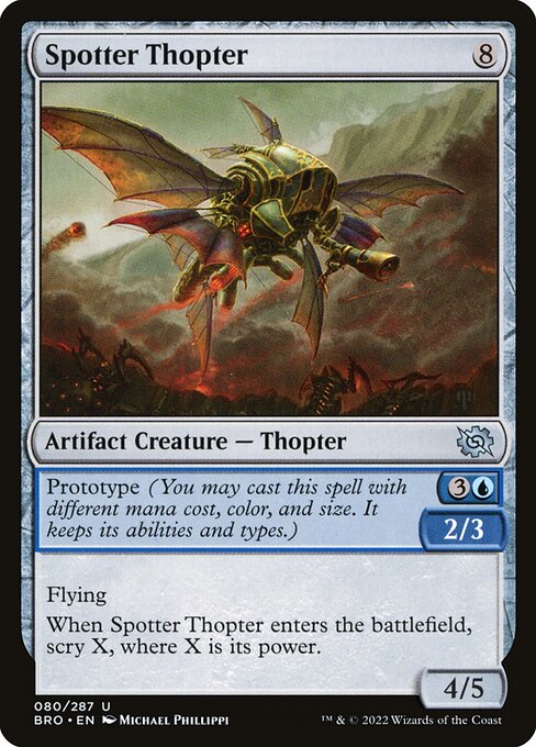 Spotter Thopter (80) [The Brothers' War]