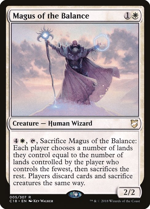 Magus of the Balance (5) [Commander 2018]