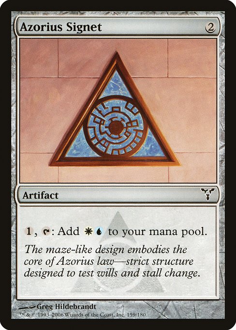 Azorius Signet (159) [Dissension]