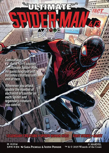 Miles Morales // Ultimate Spider-Man (234) [Marvel's Spider-Man] Reverse