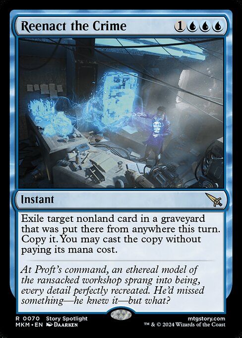 Reenact the Crime (70) [Murders at Karlov Manor]