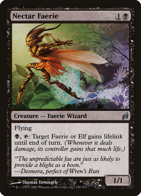 Nectar Faerie (130) [Lorwyn]