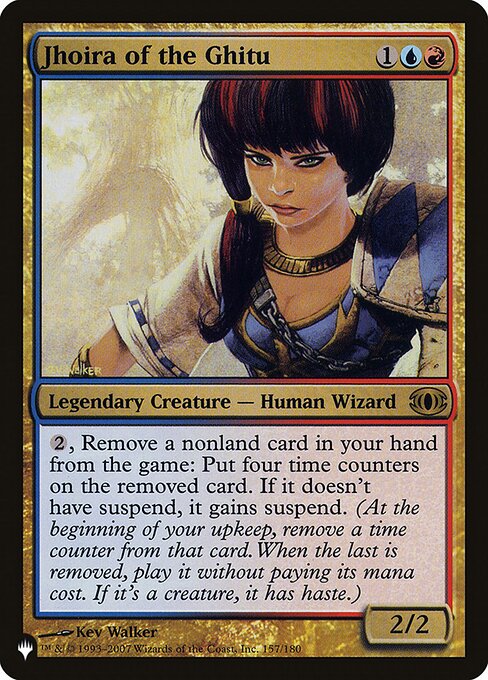 Jhoira of the Ghitu (FUT-157) [The List]