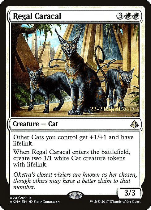 Regal Caracal (24s) [Amonkhet Promos]