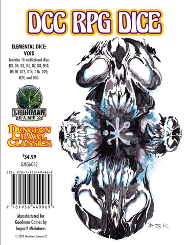 Dungeon Crawl Classics Elemental Void Dice image 0