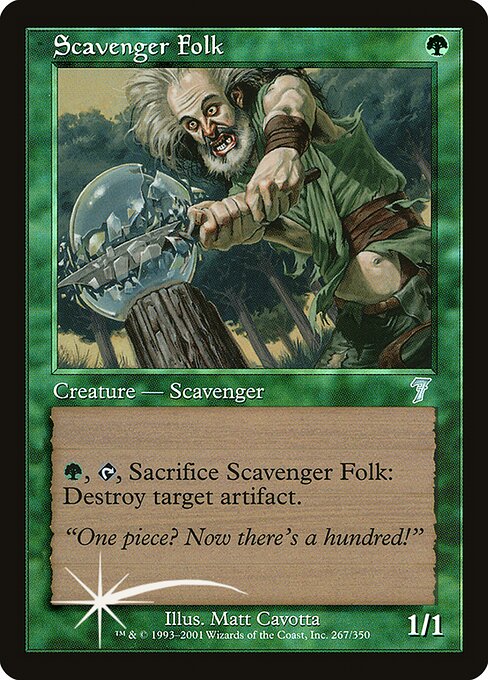Scavenger Folk (267★) [Seventh Edition]