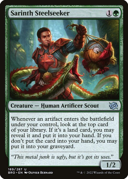 Sarinth Steelseeker (189) [The Brothers' War]