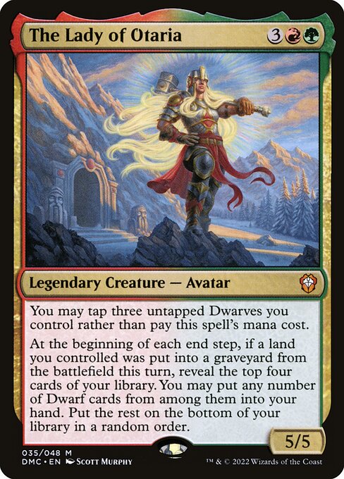 The Lady of Otaria (35) [Dominaria United Commander]