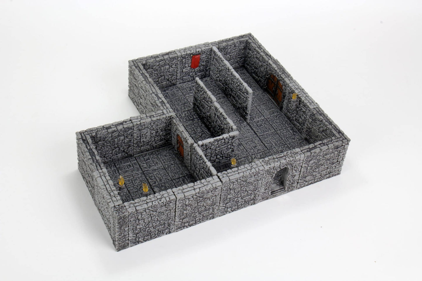 WarLock Tiles: Dungeon Tiles II – Full Height Stone Walls image 4