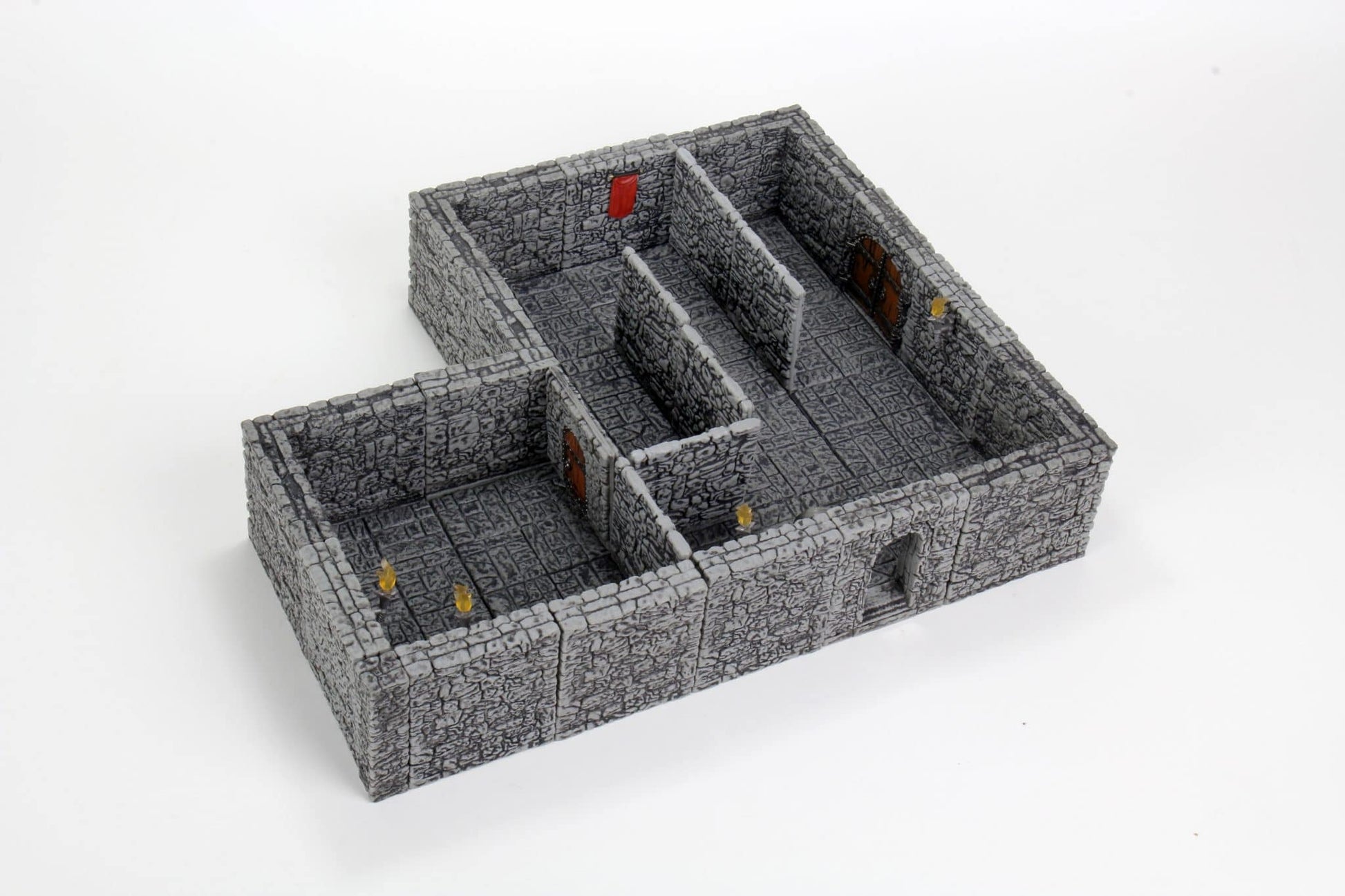 WarLock Tiles: Dungeon Tiles II – Full Height Stone Walls image 4
