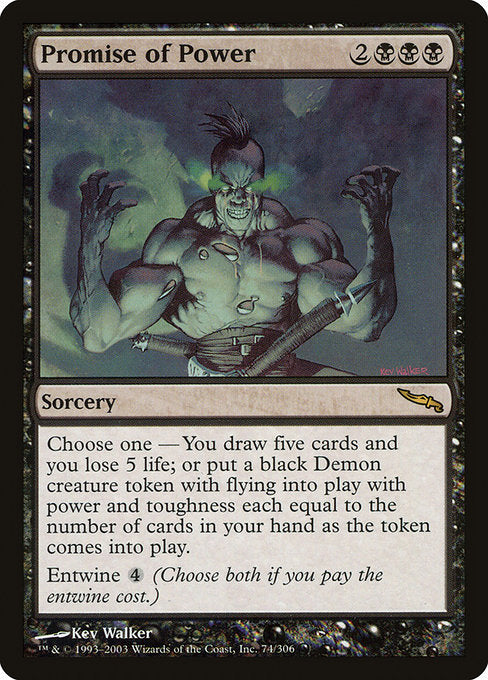 Promise of Power (74) [Mirrodin]