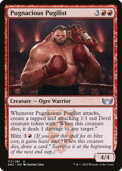 Pugnacious Pugilist (117) [Streets of New Capenna]