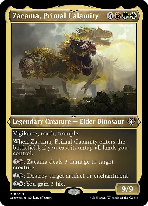 Zacama, Primal Calamity (598) [Commander Masters]