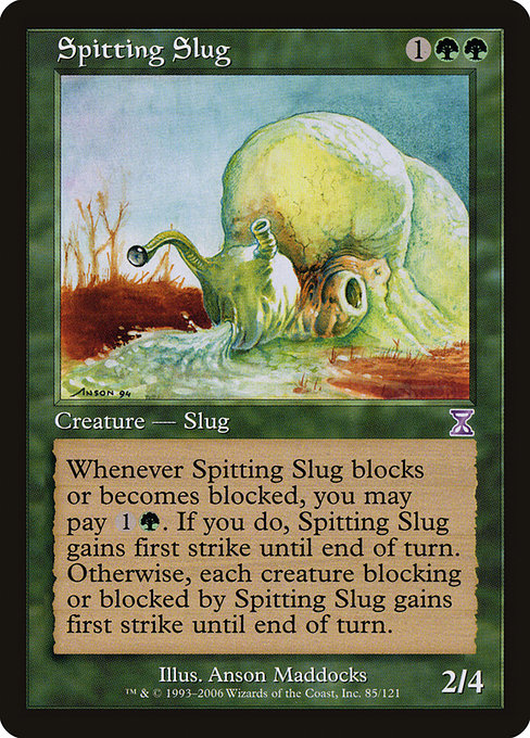 Spitting Slug (85) [Time Spiral Timeshifted]