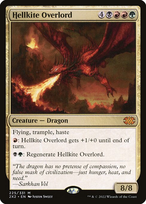 Hellkite Overlord (225) [Double Masters 2022]