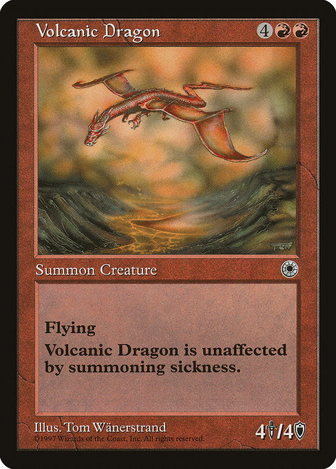Volcanic Dragon (153) [Portal]