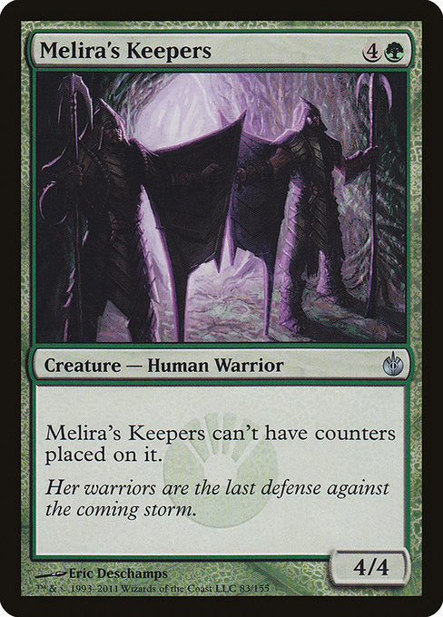 Melira's Keepers (83) [Mirrodin Besieged]