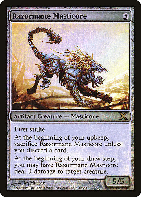 Razormane Masticore (340★) [Tenth Edition]