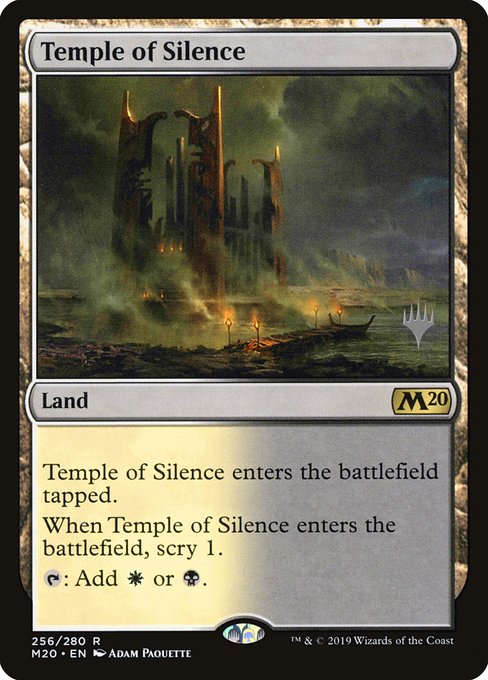 Temple of Silence (256p) [Core Set 2020 Promos]
