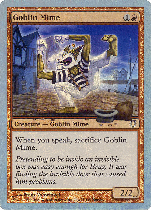 Goblin Mime (78★) [Unhinged]