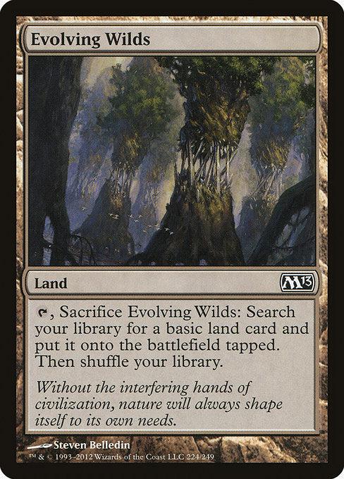 Evolving Wilds (224) [Magic 2013]