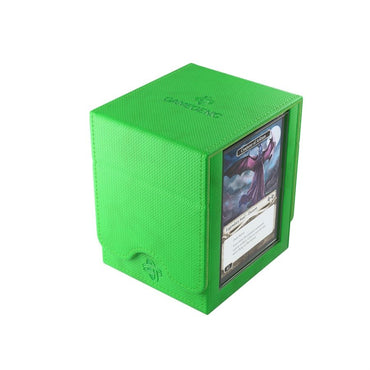 Gamegenic Squire Plus XL Green 100ct Deck Box image 0