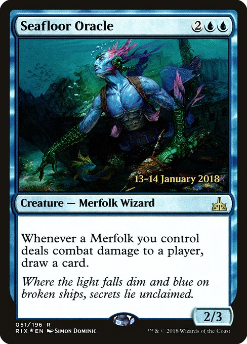 Seafloor Oracle (51s) [Rivals of Ixalan Promos]