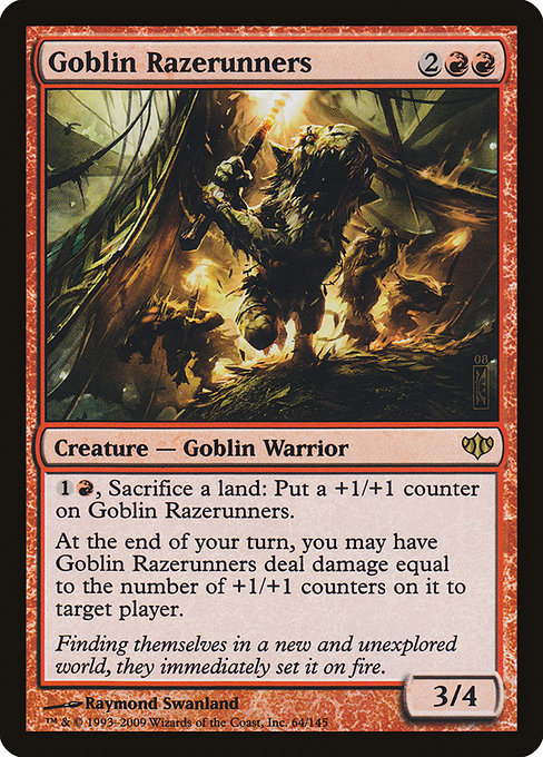 Goblin Razerunners (64) [Conflux]