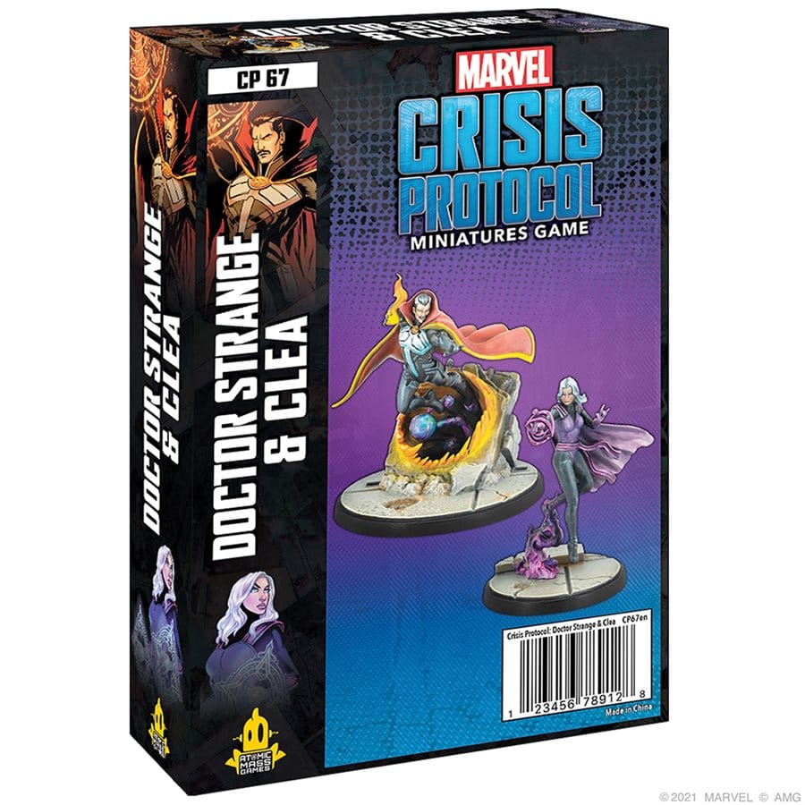 Marvel Crisis Protocol Doctor Strange & Clea Character Pack image 0