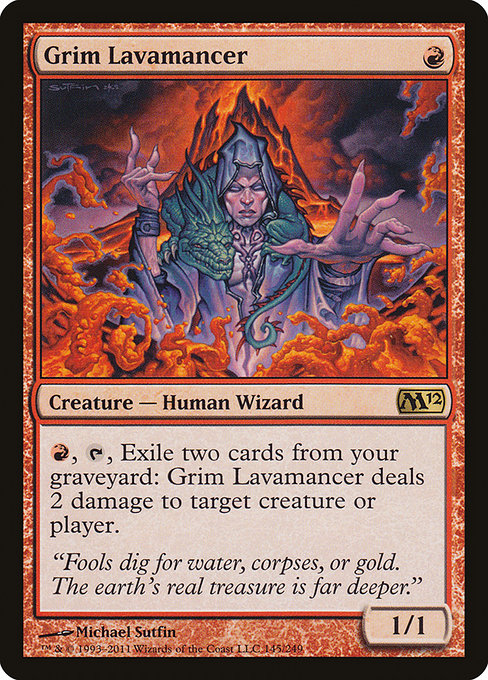 Grim Lavamancer (145) [Magic 2012]