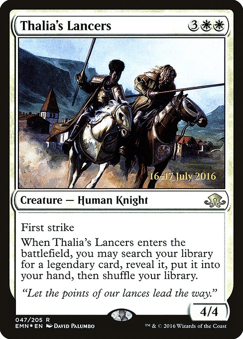 Thalia's Lancers (47s) [Eldritch Moon Promos]