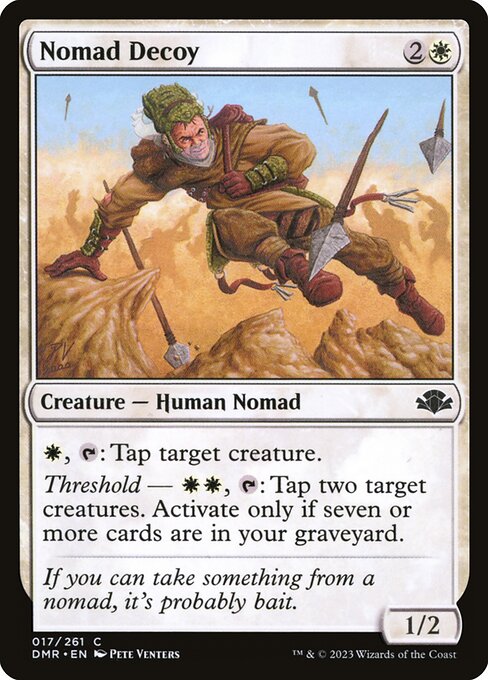 Nomad Decoy (17) [Dominaria Remastered]