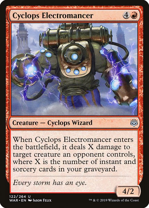 Cyclops Electromancer (122) [War of the Spark]