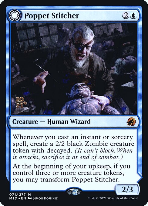 Poppet Stitcher // Poppet Factory (71s) [Innistrad: Midnight Hunt Promos]