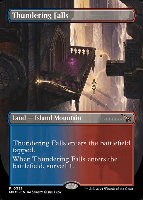 Thundering Falls (331) [Murders at Karlov Manor] [Borderless]