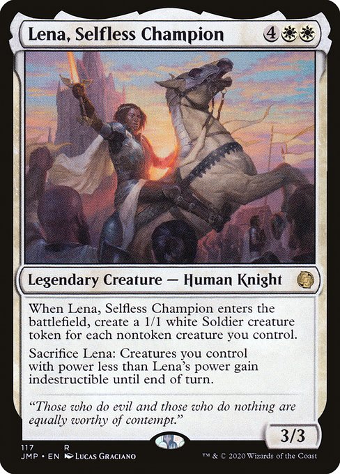 Lena, Selfless Champion (117) [Jumpstart]