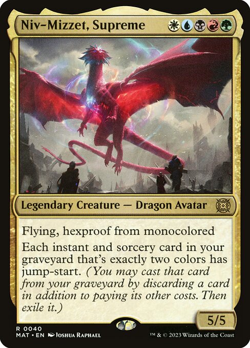 Niv-Mizzet, Supreme (40) [March of the Machine: The Aftermath]