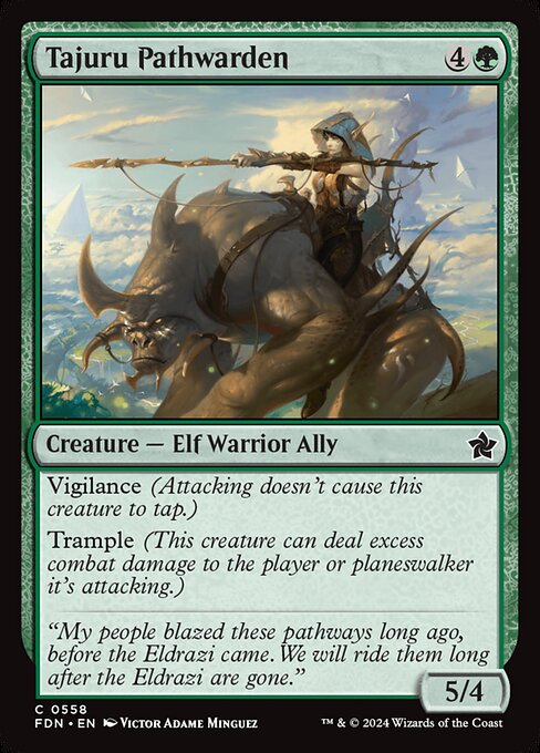 Tajuru Pathwarden (558) [Foundations]