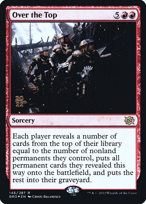 Over the Top (146s) [The Brothers' War Promos]