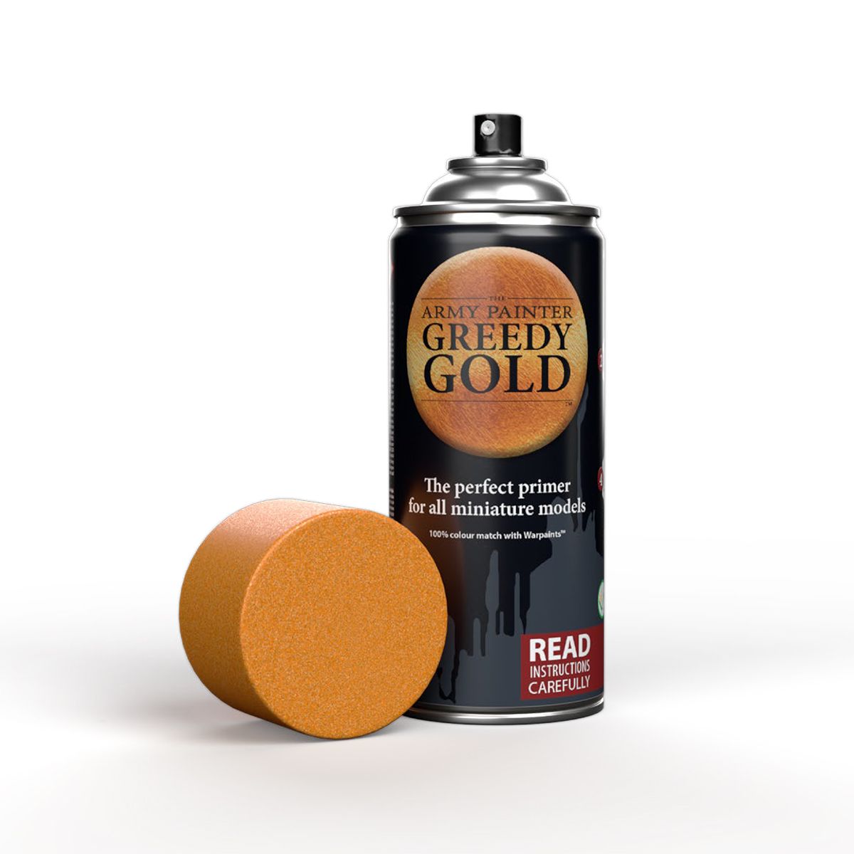 Army Painter Colour Primer: Greedy Gold image 0