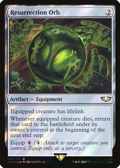 Resurrection Orb (165★) [Warhammer 40,000 Commander]