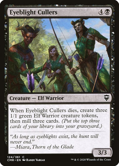 Eyeblight Cullers (124) [Commander Legends]