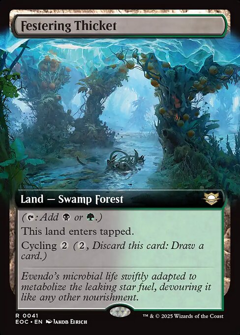 Festering Thicket (41) [Edge of Eternities Commander]