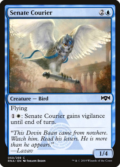Senate Courier (50) [Ravnica Allegiance]