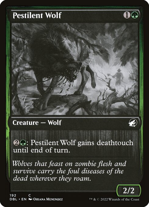 Pestilent Wolf (192) [Innistrad: Double Feature]