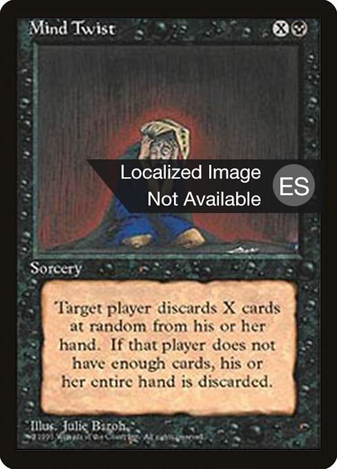 Mind Twist (147) [Fourth Edition Foreign Black Border]