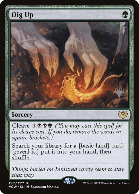 Dig Up (197p) [Innistrad: Crimson Vow Promos]